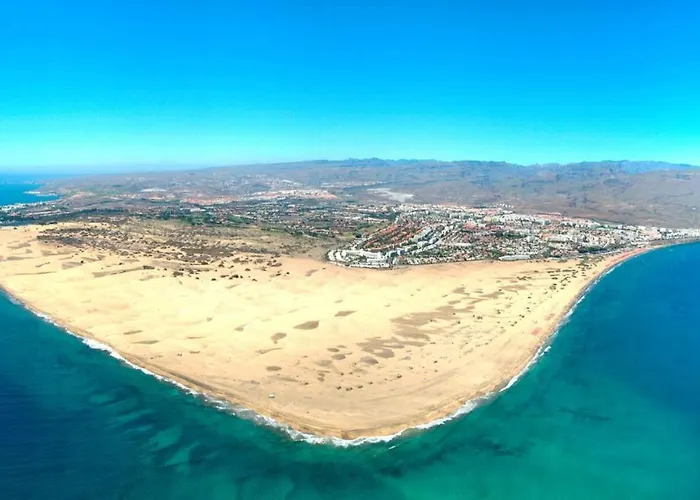 Primera Linea De Y Dunas De Maspalomas * بلايا ديل إنغلز