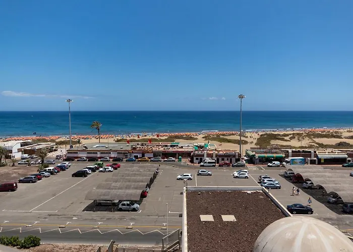 Primera Linea De Y Dunas De Maspalomas بلايا ديل إنغلز