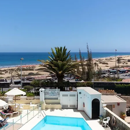 Primera Linea De Y Dunas De Maspalomas * بلايا ديل إنغلز
