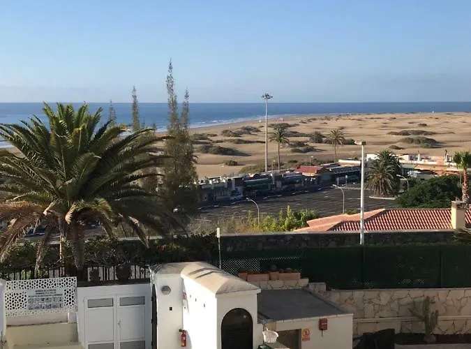 Primera Linea De Y Dunas De Maspalomas Appartamento