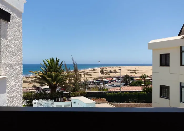 Primera Linea De Y Dunas De Maspalomas Appartamento